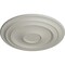 Ekena Millwork Traditional Ceiling Medallion (Fits Canopies up to 5 1/2"), 24 3/8"OD x 1 1/2"P, Pot of Cream CM24TRPCF - alternate 2